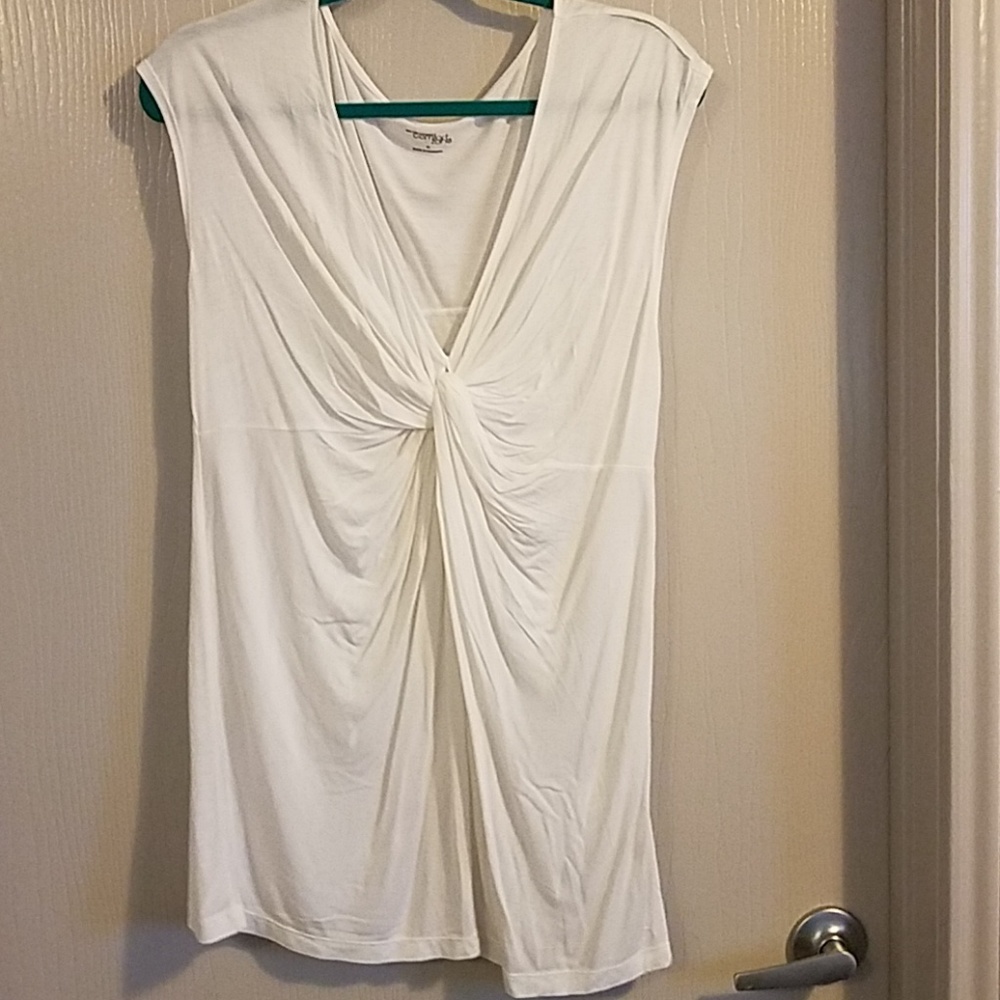 NEW Ny &Co sexy blouse with twist front XL NEW